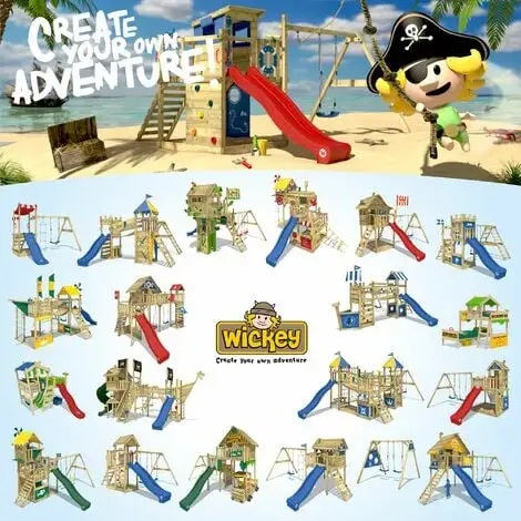 WICKEY Ancrage Au Sol Ancrage Poteau SolidLock - Set De 10 Ancrages Pour Aire De Jeux & Portique Balançoire, Ancrages En Profilé Pour Cabane Enfant & Palissade – Image 4